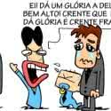 Crente que não dá glória é crente fraco… #DeuséHumor