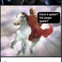 Tirinha: Jesus encontrando com a morte
