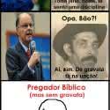 Tirinha: Pastor sem gravata, te sento a disciplina!