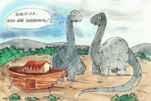 Por que os dinossauros não existem mais?