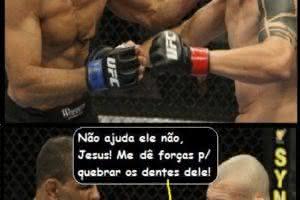 Tirinha: Enquanto isso no MMA gospel…