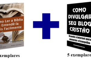 Sorteio de 5 exemplares do e-book “Como Divulgar Seu Blog Cristão” e do e-book “Como ler a Bíblia e Entendê-la Mais Facilmente”