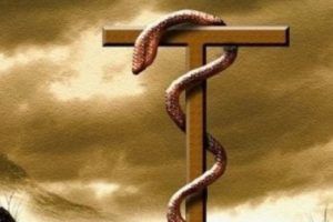 Por que Deus mandou fazer a serpente de bronze se não pode fazer imagens?