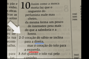 Política na Bíblia: O coração do sábio se inclina para direita e do tolo para esquerda?