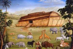 Noé levou na arca 2 animais de cada espécie ou 14 animais de cada espécie?