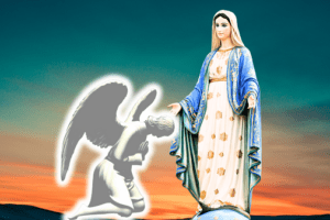 O Anjo Gabriel adorou Maria dizendo “Ave Maria” em Lucas 1:26-38?